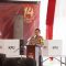 Kapolres Sukabumi Kota AKBP Ari Setyawan Wibowo saat menghadiri simulasi pemungutan dan penghitungan suara di TPS 017 di Kelurahan Situmekar, Kecamatan Lembursitu, Kota Sukabumi, Jabar Rabu (31/1/2024). 