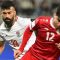 Potret pertandingan Iran saat melawan Suriah dibabak 16 besar. (Sumber Foto : @afcasiancup)