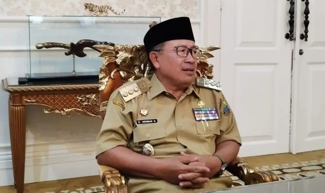 Bupati Kabupaten Cianjur, Jawa Barat, Herman Suherman.