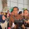 Presiden Joko Widodo memberikan keterangan kepada wartawan usai menghadiri acara Puncak Peringatan Hari Pers Nasional 2024, di kawasan Ancol, Jakarta, Selasa (20/2/2024).