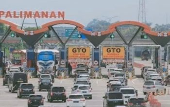 Arus lalu lintas Jalan Tol Cipali.