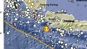 Malam Ini, Sukabumi Digoyang Gempa Banten 5,7 Magnitudo, Cek Titik Lokasinya