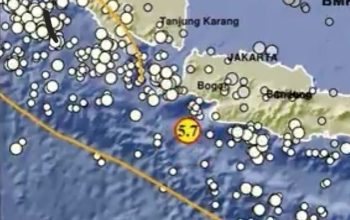 Malam ini wilayah Sukabumi kembali digoyang gempa berkekuatan 5,7 Magnitudo, Minggu (25/02/2024). Berdasarkan laporan dari BMKG gempa terjadi pada pukul 20:07:03WIB.
