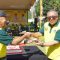 Bupati Sukabumi, Marwan Hamami saat distribusikan bantuan setidaknya 150 unit kursi roda bagi kaum Disabilitas dan kalangan lansia. Bantuan ratusan kursi roda tersebut diserahkan secara simbolis pada peringatan Hari Lansia Nasional ke- 27 Tahun 2023 tingkat Kabupaten Sukabumi, di Hotel Salabintana, Kamis (20/07/2023).