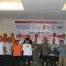 Foto bersama dalam rangkaian diskusi kelompok terpumpun PMI Kabupaten Sukabumi dan Atma Connect bersama Pemkab Sukabumi terkait dengan kesiapsiagaan dan penanggulangan bencana di Kabupaten Sukabumi, Jabar.