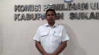 Ketua KPU Kabupaten Sukabumi Kasmin Belle