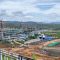 Progres Kawasan Inti Pusat Pemerintahan (KIPP) IKN, Senin (12/2/2024) (Bayu Saputra)