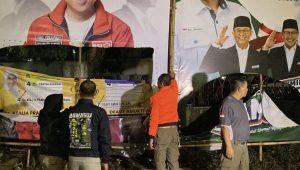 Bawaslu RI IKut Tertiban APK di Kota Bandung