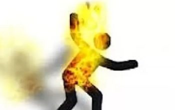 Ilustrasi bakar diri (Antara)