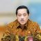 Wakil Ketua KASN RI Tasdik Kinanto dalam Webinar Netralitas ASN "Pemilu Semakin Dekat-Pelanggaran Netralitas ASN Semakin Nekat" di Jakarta, Selasa (6/2/2024). (Narda Margaretha Sinambela)