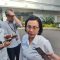 Menteri Keuangan Sri Mulyani Indrawati saat ditemui di Istana Kepresidenan Jakarta, Senin (19/2/2024). (Mentari Dwi Gayati)