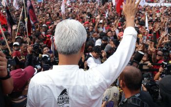 Capres Ganjar Pranowo pada kampanye di Bogor/Ist