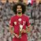 Penyerang Qatar Akram Afif mendapatkan trofi Top Goal Scorer Award saat serenoni juara usai final Piala Asia 2023 antara Yordania dan Qatar di Stadion Lusail di Lusail, utara Doha, Qatar, pada 10 Februari 2024. (AFP/GIUSEPPE CACACE)