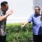 Ketua Umum Partai Demokrat, Agus Harimurti Yudhoyono memberi hormat kepada Prabowo Subianto, didampingi SBY/Ist