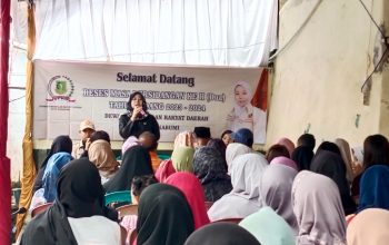 RESES : Anggota DPRD Kota Sukabumi, Momi Soraya menggelar reses masa sidang II tahun 2023-2024.