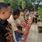 PERESMIAN: Suasana saat peserta Resmikan Pondok Konservasi Pangumbahan Turtle Park di Pangumbahan, Kecamatan Ciracap, Kabupaten Sukabumi.