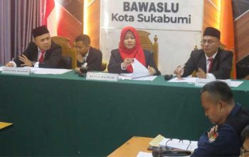 Sidang Bawaslu Kota Sukabumi