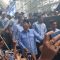 Calon presiden nomor urut dua Prabowo Subianto bertemu dengan pendukungnya usai memberikan pidato dalam acara kampanye akbar “Pesta Rakyat: Untuk Indonesia Maju” di Gelora Bung Karno, Jakarta, Sabtu (9/2/2024). (Nadia Putri Rahmani)