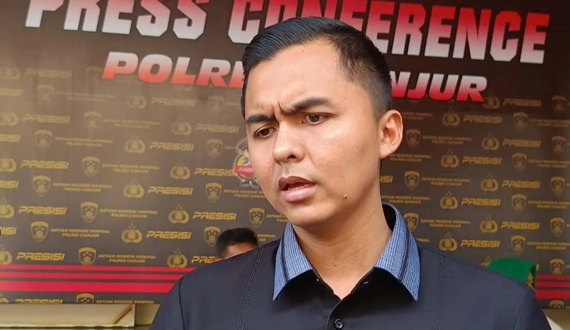 Kasat Reskrim Polres Cianjur, Jawa Barat, AKP Tono Listianto.(Ahmad Fikri)