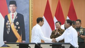Menteri Pertahanan Prabowo Resmi Terima Kenaikan Pangkat Jendral