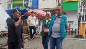 Budi Irawan Disambut Pelaku Ekonomi di Pusat Kota Sukabumi