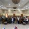 RAKOR : KPU Kabupaten Sukabumi bersama Bawaslu saat menyelenggarakan rapat koordinasi menjelang masa tenang.