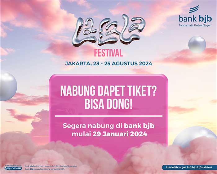 bank bjb konser LaLaLa Festival