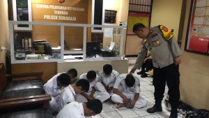 Hendak Tawuran, Belasan Pelajar SMK di Sukalarang Diamankan Polisi