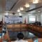 RAKOR : Bawaslu Jabar saat melaksanakan rapat kordinasi penyusunan pemetaan potensi TPS rawan dalam tahapan pemungutan dan perhitungan suara di aula badan musyawarah gedung DPRD Kabupaten Sukabumi. Jumat, (2/2).
