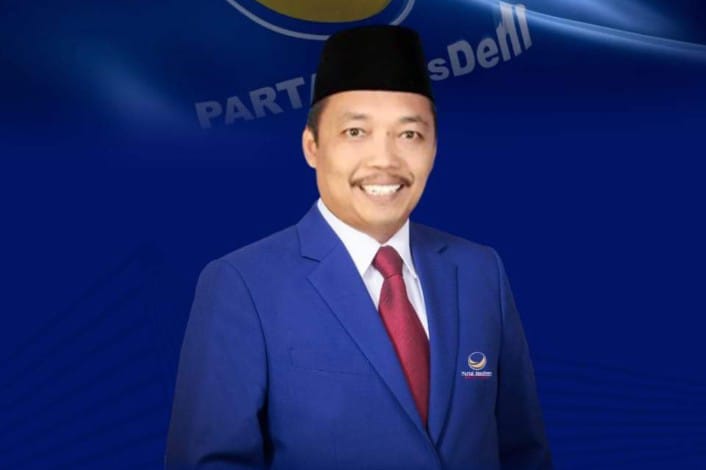 Mantan Ketua DPD Partai NasDem Kabupaten Sukabumi, Ucok Haris Maulana Yusuf.