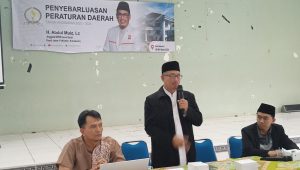 Abdul Muiz Sosialisasikan Perda Ketenteraman, Ketertiban Umum, dan Perlindungan Masyarakat di Parungkuda