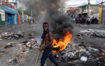 Gambar yang diambil menunjukkan kekacauan di ibu kota Haiti/Net