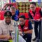 UJI TERA: Ketua Hiswana Migas Sukabumi, Teten Ruswandi bersama PT Pertamina Patra Niaga Regional Jawa Bagian Barat melaksanakan teranulang disalah satu SPBU, Jumat (29/3).