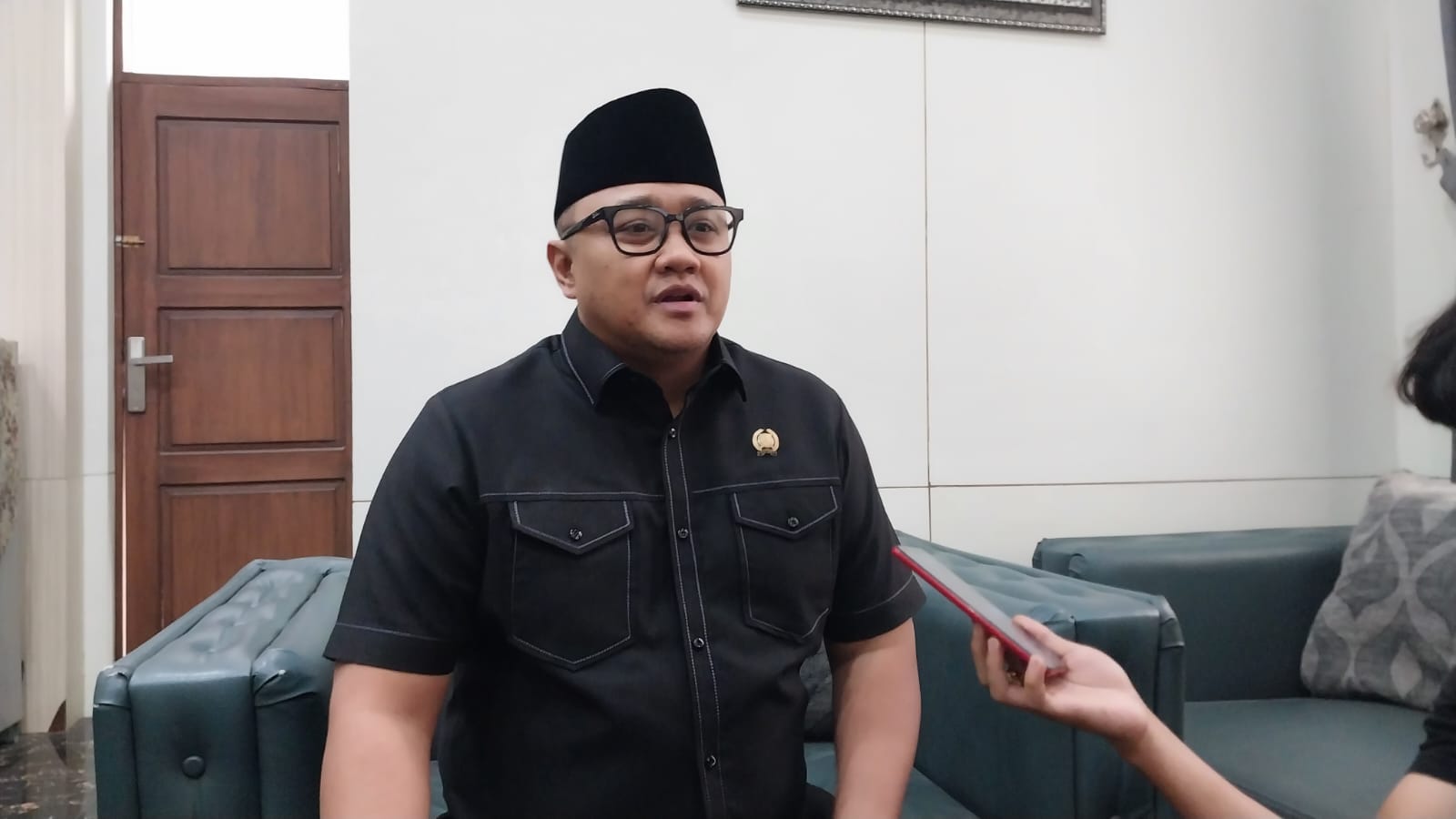 Yudha Sukmagara ketua DPC Partai Gerindra Kabupaten Sukabumi