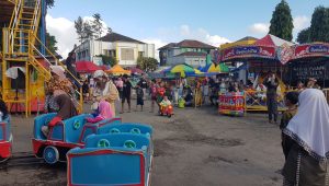 Wahana Bermain Pasar Ramadhan Cisaat Masih Disorot Polisi