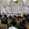 ARAHAN : Bupati Sukabumi, Marwan Hamami, saat memberikan sambutannya pada Muhibah Ramadhan di Masjid Jami Al Mushlihuun di Desa Kertaraharja, Kecamatan Cikembar pada Kamis (21/03).