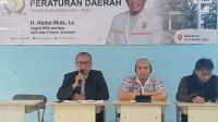 Anggota DPRD Jawa Barat Fraksi PKS Abdul Muiz kembali melakukan penyebarluasan Peraturan Daerah (Perda) Provinsi Jawa Barat No. 4 Tahun 2012 Tentang Kemandirian Pangan Daerah.