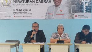 Abdul Muiz Sebarluaskan Perda Kemandirian Pangan di Cicurug
