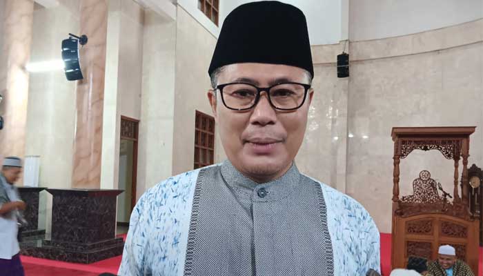 Ketua DKM Masjid Agung Kota Sukabumi Achmad Fahmi