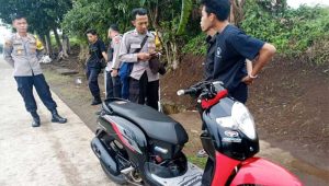 Cegah Aksi Balap Liar di Jalur Sabuk Geopark Sukabumi, Polsek Simpenan Lakukan Ini