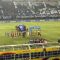Situasi pertandingan Persib Bandung vs Bhayangkara FC, pekan ke-30 Liga 1 2023/2024 di Stadion Si Jalak Harupat, Kamis (28/3). (Rubby Jovan)