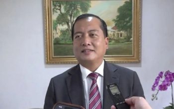 Juru bicara Kementerian Luar Negeri Lalu Muhammad Iqbal. (Yashinta Difa)