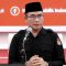 Ketua KPU RI Hasyim Asy’ari saat menetapkan hasil Pemilu 2024 di Gedung KPU RI, Jakarta, Rabu (20/3/2024). 