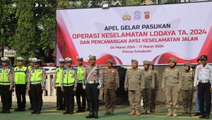Polres Sukabumi Gelar Operasi Lodaya Hingga 17 Maret 