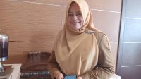 DIWAWANCARA: Kabid Pencegahan dan Pengendalian Penyakit (P2P) Dinkes Kota Sukabumi, Drg Wita Darmawanti saat diwawancara Radar Sukabumi, belum lama ini.
