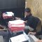 DIAMANKAN: Salah seorang pria berinisial RM (18) warga Kelurahan Karangtengah, Kecamatan Gunungpuyuh, saat diamankan di Mapolres Sukabumi Kota, Selasa (26/3).