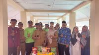 BERSINERGI : Mahasiswa KKN Universitas Nusa Putra meresmikan Pojok Ekonomi Kreatif di Hotel Pantai Mutiara, Desa Karangpapak, Kecamatan Cisolok, Kabupaten Sukabumi, Senin (18/3/2024).