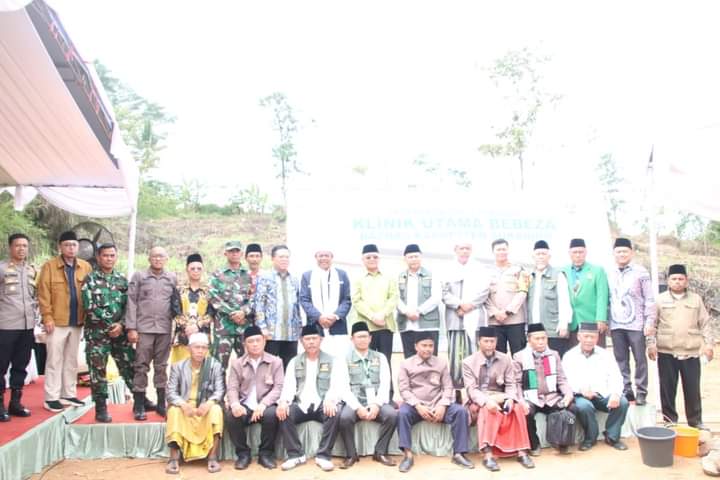 Badan Amil Zakat Nasional (Baznas) Kabupaten Sukabumi membangun Klinik utama Berdaya Bersama Zakat (Bebeza) Baznas, Kamis (29/02/24) di Komplek Mesjid Al Jabar Cikembar.