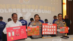 Sabu Senilai Rp1 Miliar Diamankan Polres Sukabumi