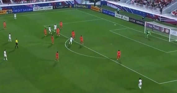 Gol Indah Rafael Bawa Timnas Indonesia Menang, 2-1 Atas Korea di Babak pertama.